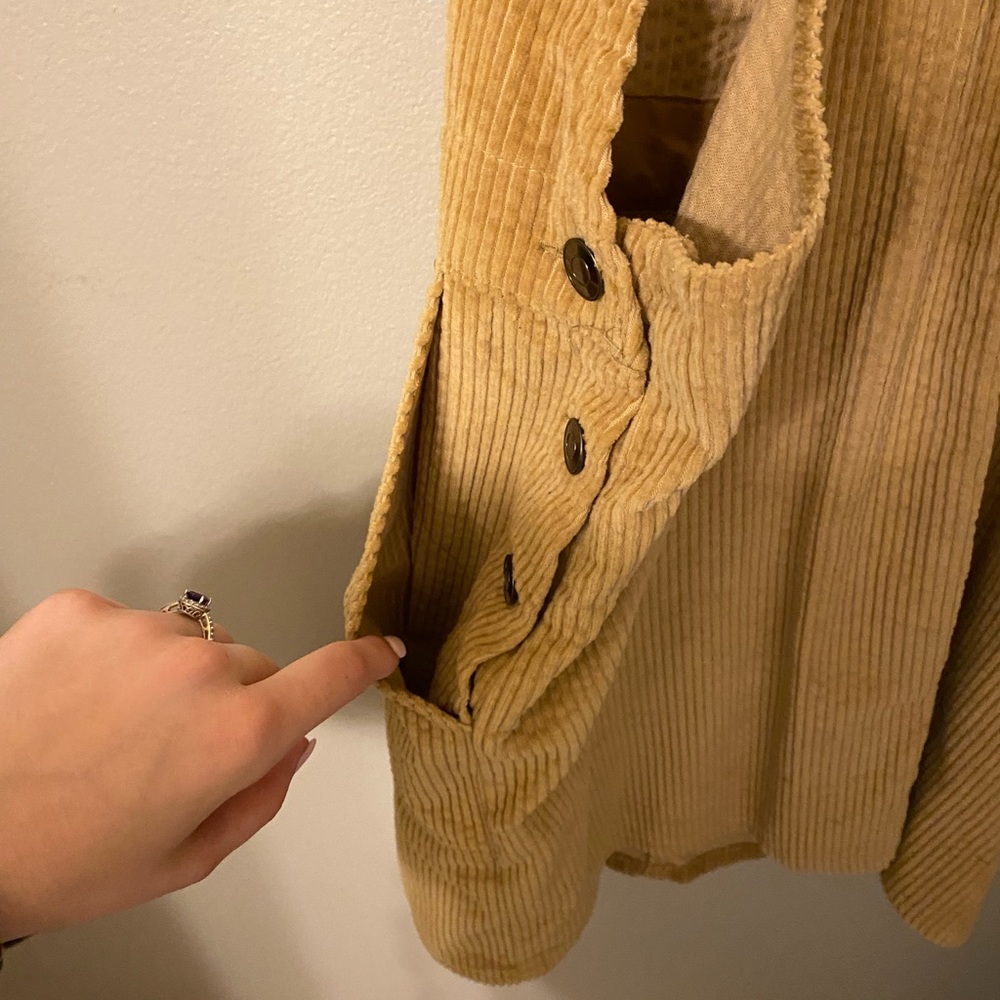 Corduroy Overall Dress